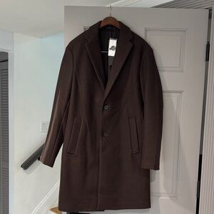 Truth by Republic Men's Dark Brown classic Coat-size M (BNWT)